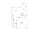Layout of the first floor showcases an open-concept living space and convenient two-car garage at 5124 Izzo Ln, Charlotte, NC 28214