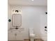 Clean bathroom design, featuring vanity with large mirror, with tub to the side at 5128 Izzo Ln, Charlotte, NC 28214