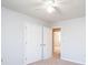 This spacious bedroom features neutral walls, carpet and ample closet space at 538 30Th Avenue Ne Cir, Hickory, NC 28601