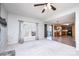 Open-concept layout connects living room to kitchen and deck access at 538 30Th Avenue Ne Cir, Hickory, NC 28601