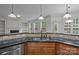 Beautiful kitchen view featuring granite countertops and stainless steel appliances at 561 Keystone Nw Ct, Concord, NC 28027