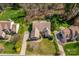 A bird's-eye view of the property, displaying its location in a serene neighborhood at 10829 Carmody Ct, Charlotte, NC 28277