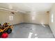 Spacious garage interior with ample room for parking and storage space at 1135 Old Charlotte Rd, Concord, NC 28027