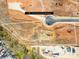 Aerial shot showcasing a large 1.59 acre lot with a road at 121 Winners Cir # 2, Mooresville, NC 28117