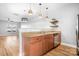 Kitchen view featuring stainless steel appliances and a breakfast bar at 12417 Mcgrath Dr, Charlotte, NC 28269