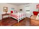 Charming bedroom with hardwood floors, a comfortable bed, and plenty of natural light at 17109 Cabarrus Rd, Midland, NC 28107