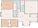 Detailed floor plan showcasing bedrooms, bathrooms, living spaces, kitchen, and garage layout at 1921 Wexford Ct, Gastonia, NC 28054