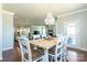 Dining area that connects to the kitchen and living room creating a great floorplan at 246 Sweet Briar Dr, Fort Mill, SC 29707