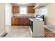 Efficient kitchen featuring sleek countertops, appliances, and ample cabinet space at 502 Crawford St, Shelby, NC 28150