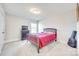 Cozy bedroom features a twin bed, dresser, and a window offering natural light at 6119 Russo Ct, Lancaster, SC 29720