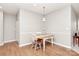 Breakfast nook featuring a simple table with chairs, perfect for casual dining at 8462 Highland Glen Dr, Charlotte, NC 28269