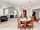Open-concept living space blending dining, living, and kitchen areas, perfect for modern living at 8462 Highland Glen Dr, Charlotte, NC 28269