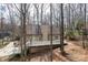 Aerial view of the house and expansive wooded lot at 11 Woodvine Ln, Clover, SC 29710
