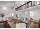 Bright and airy living room with vaulted ceilings, hardwood floors, and stylish contemporary furnishings at 11 Woodvine Ln, Clover, SC 29710