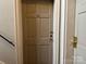Close-up of the front door of apartment #17 at 1121 Myrtle Ave # 17, Charlotte, NC 28203