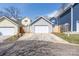Detached garage with a long driveway in a neighborhood setting at 12304 Huntersville Concord Rd, Huntersville, NC 28078