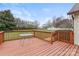 Spacious wooden deck perfect for outdoor entertaining at 1278 Gracebrook Dr, Salisbury, NC 28147
