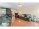 Inviting living room with hardwood floors, comfortable seating, and natural light at 1278 Gracebrook Dr, Salisbury, NC 28147