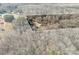 An aerial view of the home and outlining the property at 1298 Hines Rd, Clover, SC 29710
