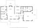 Spacious floor plan featuring a large deck, kitchen, and primary bedroom at 1298 Hines Rd, Clover, SC 29710