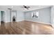 Spacious living area features hardwood floors, natural light, and ample room at 1298 Hines Rd, Clover, SC 29710
