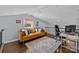 Cozy loft space with a comfortable seating area and workspace at 13913 Queens Harbor Rd, Charlotte, NC 28278