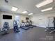 On site gym including treadmills and work out equipment at 168 Kennerly Center Dr, Mooresville, NC 28115