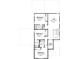 Upper level floor plan features three bedrooms, two bathrooms, a loft and open space at 19104 Newburg Hill Rd, Davidson, NC 28036
