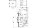 Main level floor plan features a kitchen, dining, great room, Primary suite, and porch at 19104 Newburg Hill Rd, Davidson, NC 28036