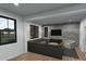 Comfortable living room with ample seating, large windows, and modern fixtures at 19110 Newburg Hill Rd, Davidson, NC 28036