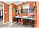 A luxurious bathroom boasting double sinks with modern fixtures, stylish cabinets, and an open view of the bedroom at 4340 Rodeway Ne Ct, Hickory, NC 28601