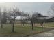 Lush grassy backyard offering plenty of open space, along with a covered parking area at the property's edge at 6795 Jones Rd, Salisbury, NC 28147