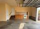 Large garage with built-in cabinets, a sink and a range at 6795 Jones Rd, Salisbury, NC 28147