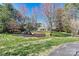 Community playground with modern equipment, a safe play surface, and scenic views, perfect for Gathering fun and recreation at 7331 Sedgebrook W Dr, Stanley, NC 28164