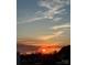 Vibrant sunset view highlighting a colorful sky and distant treeline at 7456 Hartsfield Dr, Lancaster, SC 29720