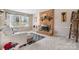 Inviting living room with a cozy fireplace and comfortable seating at 8125 Appaloosa Ln, Charlotte, NC 28215