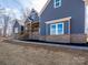 Charming two-story house with gray siding, white trim, and a well-manicured lawn at 1022 Harrogate Dr, Bessemer City, NC 28016