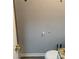 Clean bathroom with gray walls, modern fixtures, and updated sink at 1111 Pondella Dr # 66, Charlotte, NC 28213