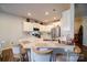 Open kitchen with breakfast bar, perfect for casual dining and entertaining at 15308 Lake Ridge Rd, Charlotte, NC 28278