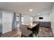 Cozy dining area featuring a table, chairs, and access to an outdoor deck at 1795 Kestrel Valley Ln, Catawba, NC 28609