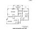 Detailed floor plan showcasing the layout of the home, including room dimensions at 2445 Selwyn Ave, Charlotte, NC 28209