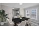 Dining area with table and chairs and an open view into kitchen at 310 Pineview St, Kannapolis, NC 28083