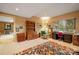 Office with ample light, patterned rug, and wooden furniture at 32 Fairway Rdg, Lake Wylie, SC 29710