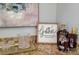 Close-up of bar area featuring decorative items and glassware at 3304 Taviston Dr, Waxhaw, NC 28173