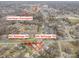 Aerial view of two properties, 600 and 602 Bethpage Rd, near Downtown Kannapolis at 602 Bethpage Rd, Kannapolis, NC 28081
