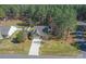An aerial view of the home showcasing its lush surroundings at 6615 Buck Horn Pl, Waxhaw, NC 28173