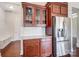 Gourmet kitchen featuring stainless steel appliances and ample cabinet space at 8513 Garden View Dr, Charlotte, NC 28277