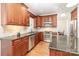 Lovely kitchen with stainless steel appliances, lots of storage, and great natural light at 10332 Hollybrook Dr, Charlotte, NC 28277