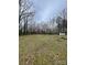 Large, grassy lot with mature trees and space for recreation at 10516 Hambright Rd, Huntersville, NC 28078