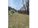 Expansive yard with mature trees, perfect for outdoor activities and enjoying nature at 10516 Hambright Rd, Huntersville, NC 28078